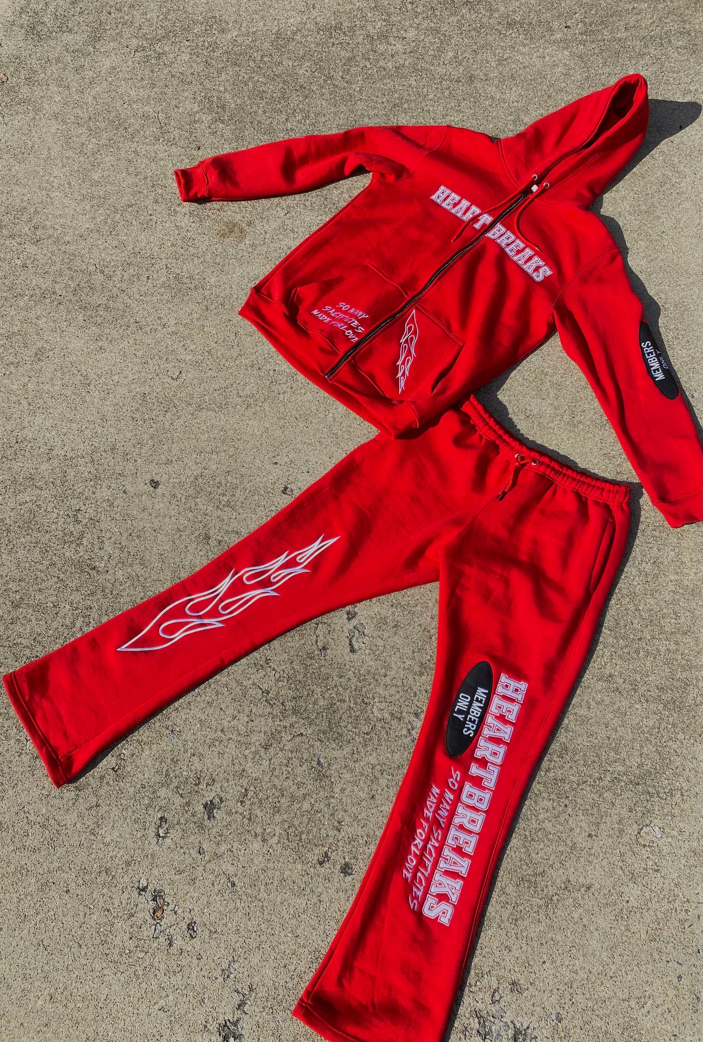 NMHB flame "Red" Zip up Buy 1 Get One 40% off at checkout