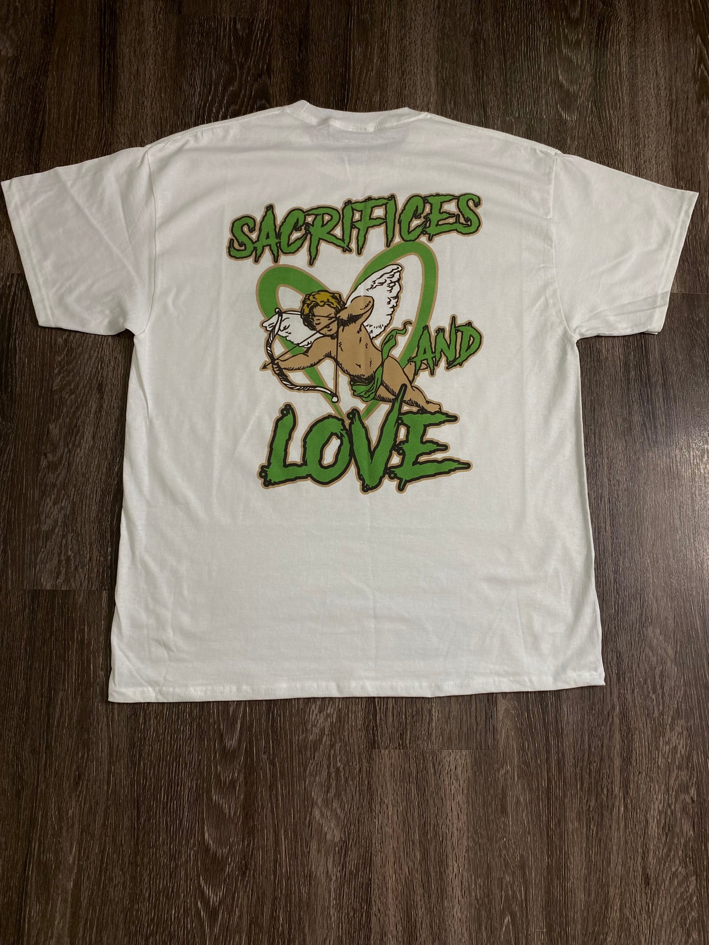 HB Sacrifices & Love Tshirt (Green)